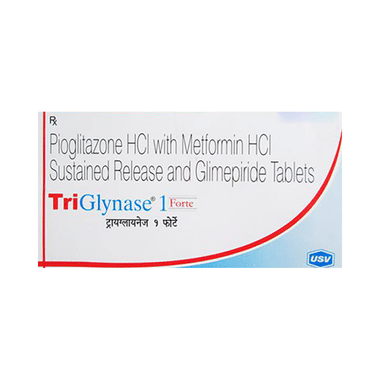 Triglynase 1 Forte Tablet SR