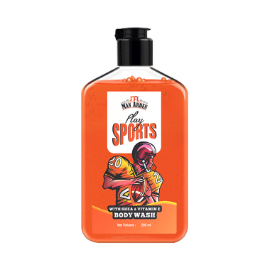 Man Arden Play Sports With Shea & Vitamin E Body Wash