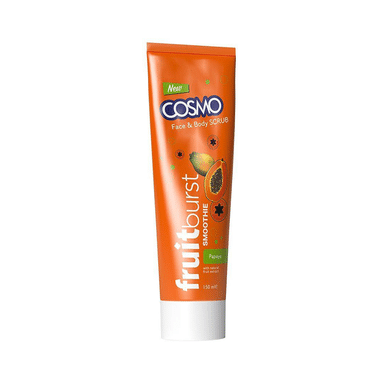 Cosmo Fruit Burst Smoothie Face & Body Scrub Papaya