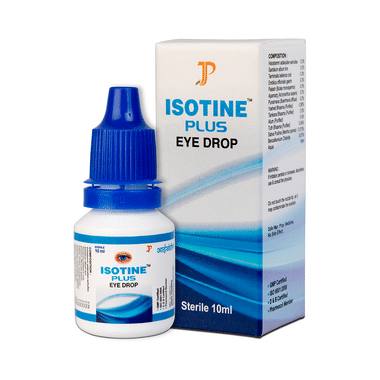 Isotine Plus Eye Drop (10ml Each) | For Eye Care