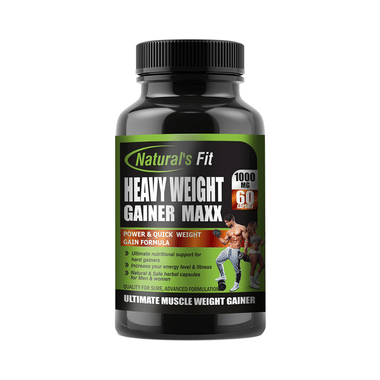 Natural's Fit Heavy Weight Gainer Maxx 1000mg Capsule