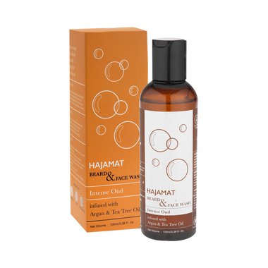 Hajamat Beard & Face Wash Intense Oud