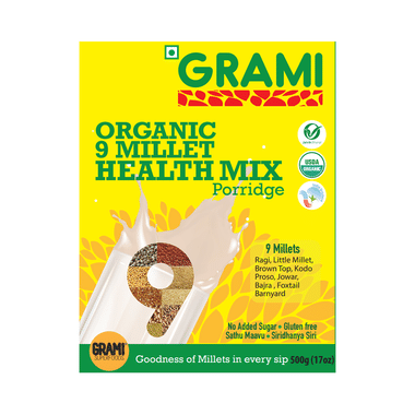 Grami Organic 9 Millet Health Mix Porridge