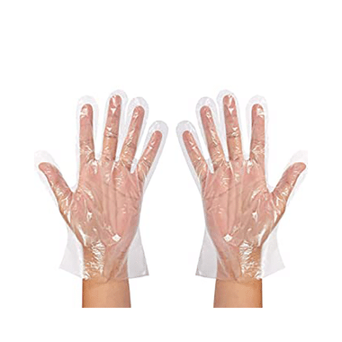 hand plastic gloves