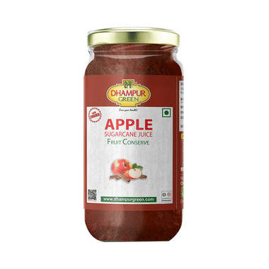 Dhampur Green Apple Sugarcane Juice Fruit Conserve With Cinnamon