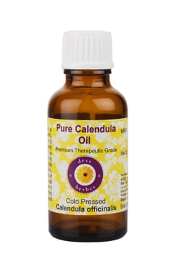 Deve Herbes Pure Calendula/Calendula Officinalis Cold Pressed Oil