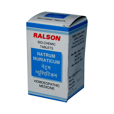 Ralson Remedies Natrum Muriaticum Biochemic Tablet 6X