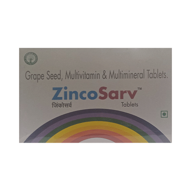<span style='color:#626A7A'>ZincoSarv Tablet</span>