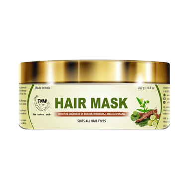 TNW- The Natural Wash Hair Mask With The Goodness Of Brahmi, Bhringraj, Amla & Shikakai