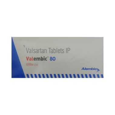 Valembic 80mg Tablet