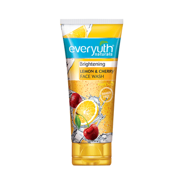 Everyuth Naturals Brightening Lemon & Cherry Face Wash