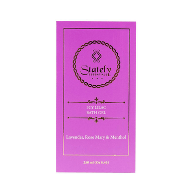 Stately Essentials Bath Gel Icy Liliac