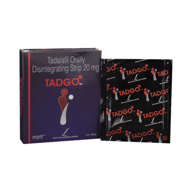 Tadgo 20mg Disintegrating Strip Tadgo 20mg Disintegrating Strip