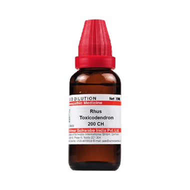Dr Willmar Schwabe India Rhus Toxicodendron Dilution 200 CH