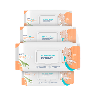 Babytize Baby Wipes (80 Each)