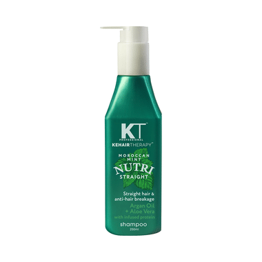 KT Professional Kehair Therapy Moroccan Mint Nutri Straight Shampoo