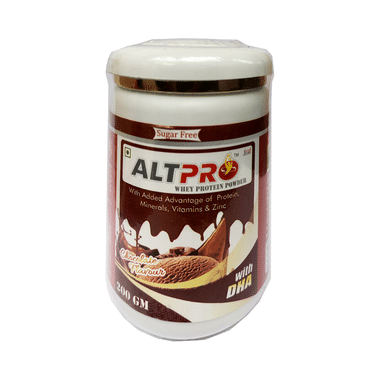 Altpro Chocolate Sugar Free Whey Protein Powder