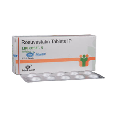 Lipirose 5 Tablet