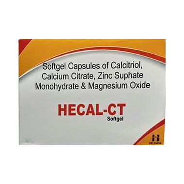 Hecal-CT Soft Gelatin Capsule