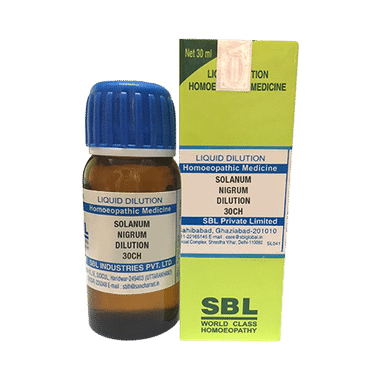 SBL Solanum Nigrum Dilution 30 CH