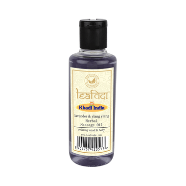 Khadi Leafveda Lavender & Ylang Ylang Herbal Massage Oil