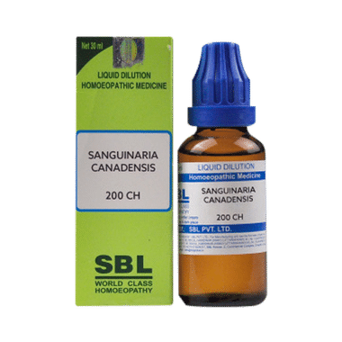 SBL Sanguinaria Canadensis Dilution 200 CH