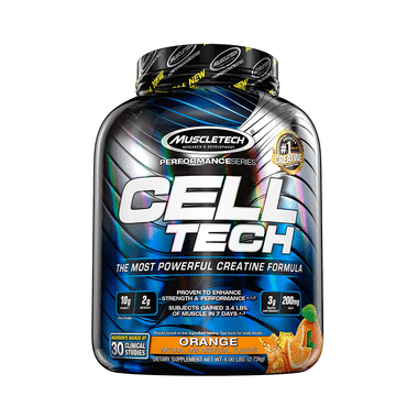 Muscletech Performance Series Cell Tech Creatine Formula Orange