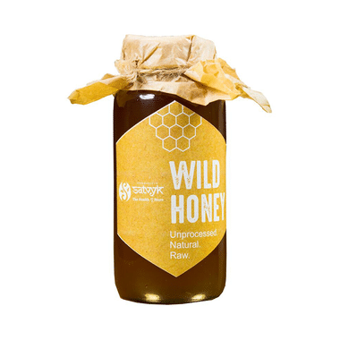 Satvyk Wild Honey Unprocessed, Natural, Raw