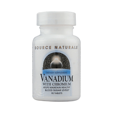 Source Naturals Vanadium with Chromium Tablet