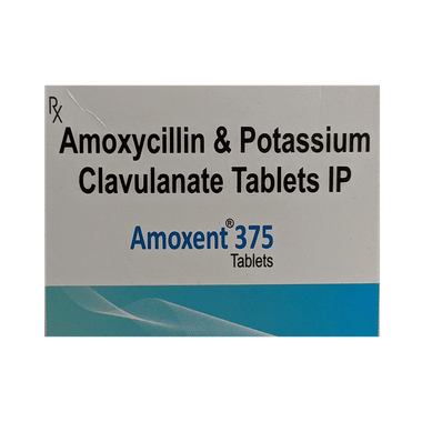 Amoxent 375 Tablet