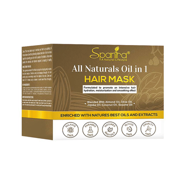Spantra All Natural Assorted Hair Mask