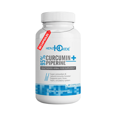 HealthOxide 95% Curcumin+ Piperine Capsule