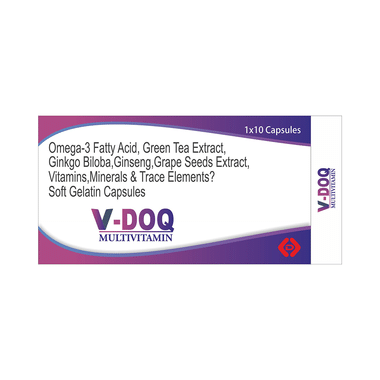 V-Doq Multivitamin Soft Gelatin Capsule