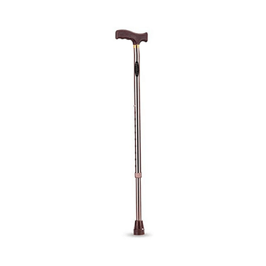 Guardian Adjustable Walking Stick Bronze Aluminium