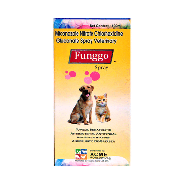 Funggo Spray For Dogs & Cats