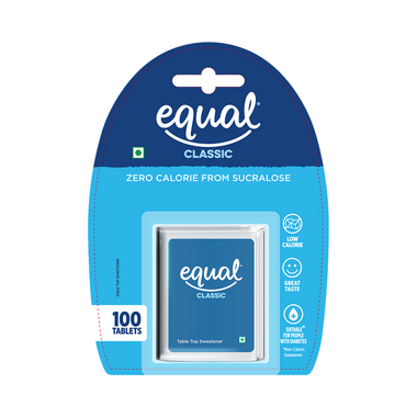 Equal Classic Zero Calorie From Sucralose Tablet (100 Each)