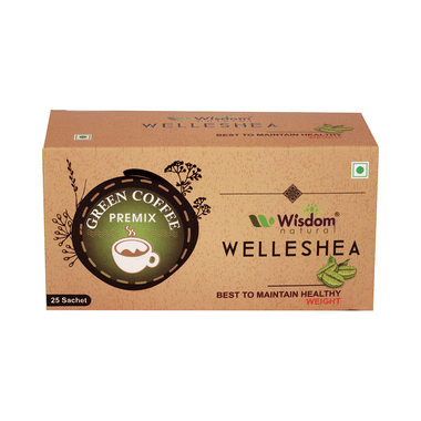 Wisdom Natural Green Coffee Premix Welleshea Tea