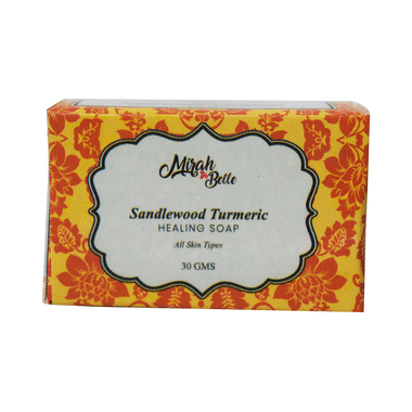 Mirah Belle Sandalwood Turmeric Healing Soap