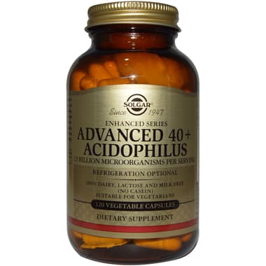 Solgar Advanced 40+ Acidophilus Vegetable Capsule