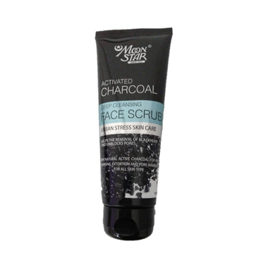 Moon Star Face Scrub Activated Charcoal