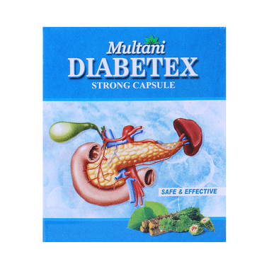 Multani Diabetex Strong Capsule (30 Each)