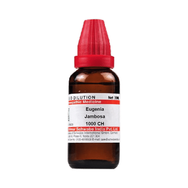 Dr Willmar Schwabe India Eugenia Jambosa Dilution 1000 CH