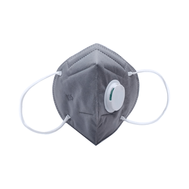 Ekana 5 Layer Filtration N95 Mask Grey With Respirator