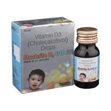 Macbrite D3 400IU Drops