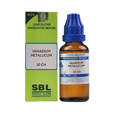 SBL Vanadium Metallicum Dilution 30 CH