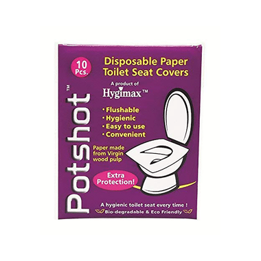 Pretty Petals Potshot Toilet Seat Cover