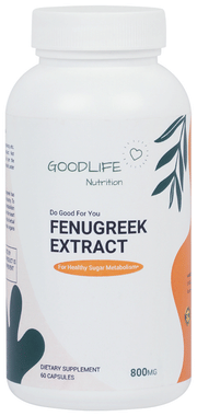 Goodlife Nutrition Fenugreek Extract Capsule Goodlife Nutrition Fenugreek Extract Capsule