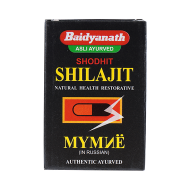 Baidyanath (Jhansi) Shodhit Shilajit Capsule