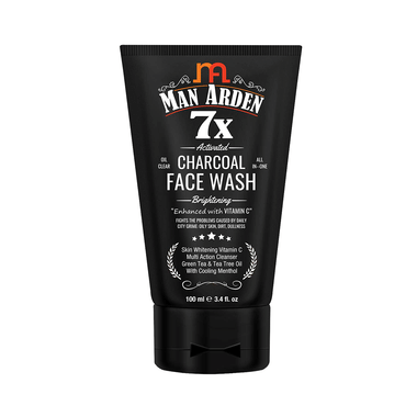 Man Arden 7X Activated Charcoal Detox Face Wash
