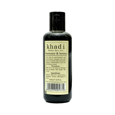 Khadi Herbal Hair Oil Rosemary & Henna